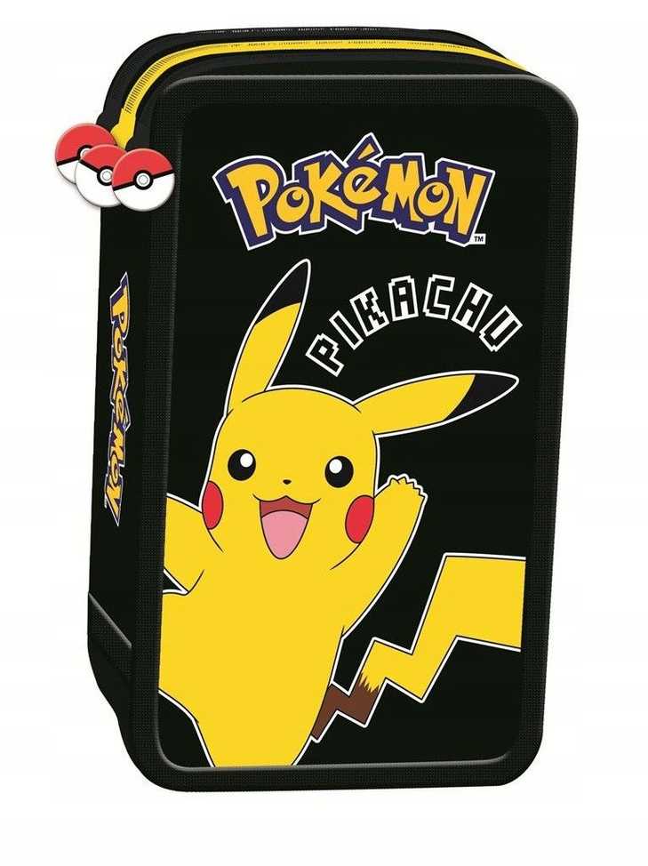 Defort TRIVYBĖS DĖKLĖLIS SU POKEMON PIKACHU ST. MAJEWSKI