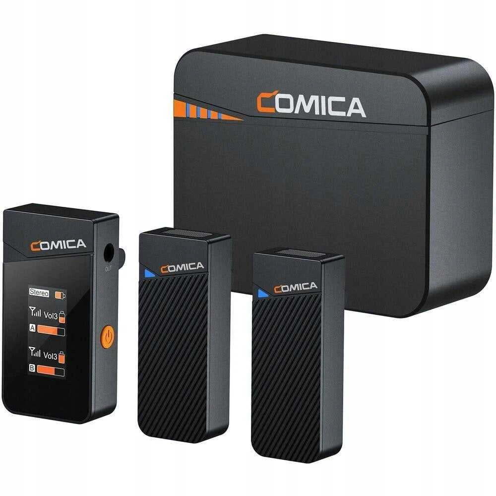 Mikrofonas - Comica Vimo C3 belaidė sistema kameroms ir išmaniesiems telefonams