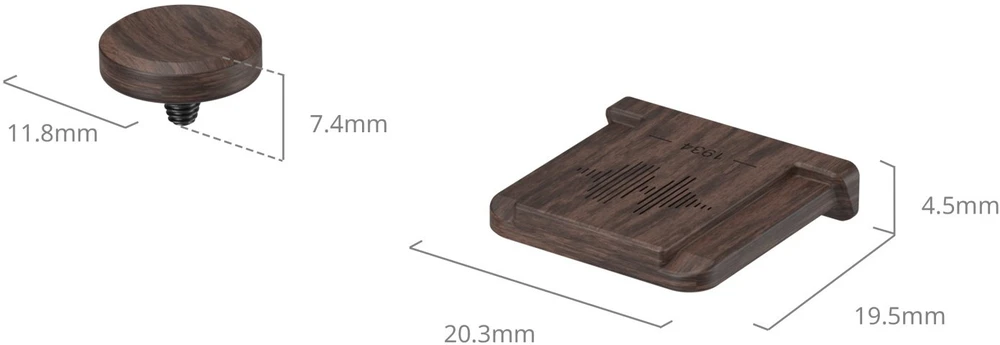 Dekielek digiCAP SmallRig Hot Shoe Cover for FUJIFILM Cameras (Ebony) (6240)