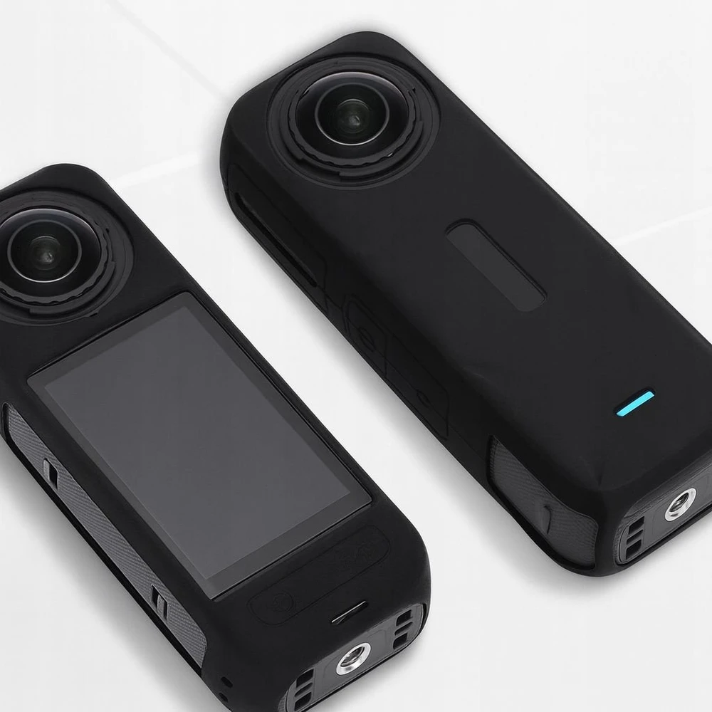 Dekielek Na Obiektyw + Obudowa Dėklas Case Osłona Ochrona Do Insta360 X5 X 5 / Kf31.188