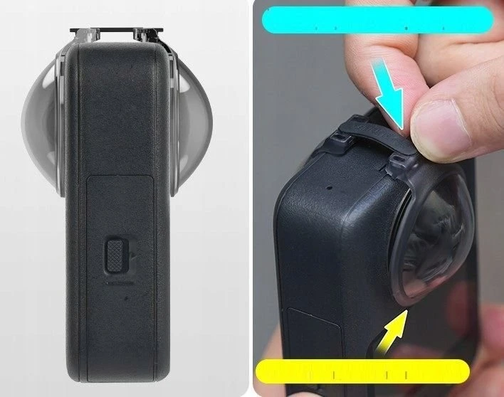 SunnyLife objektyvo apsauginis dangtelis objektyvams Dji Osmo 360 / standus / Os-g041-tr (SB12397)