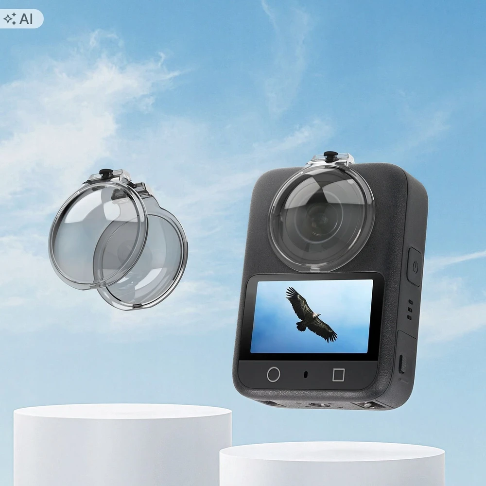 SunnyLife objektyvo apsauginis dangtelis objektyvams Dji Osmo 360 / standus / Os-g041-tr (SB12397)