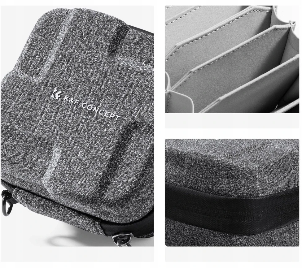 Dėklas su filtrais K&F Concept Hard Shell Filter Case - 95 mm