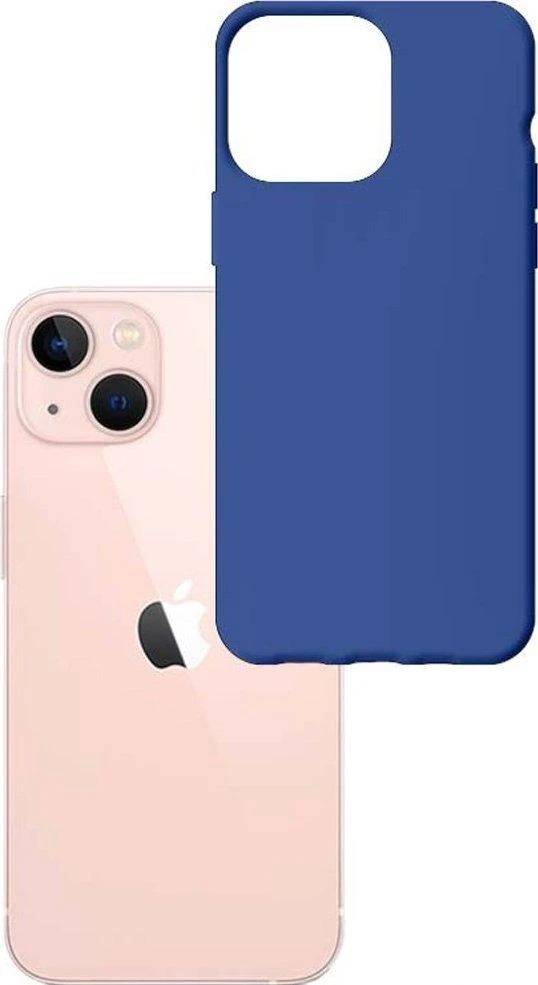 Dėklas 3mk Matt Case Apple iPhone 14 violetinis