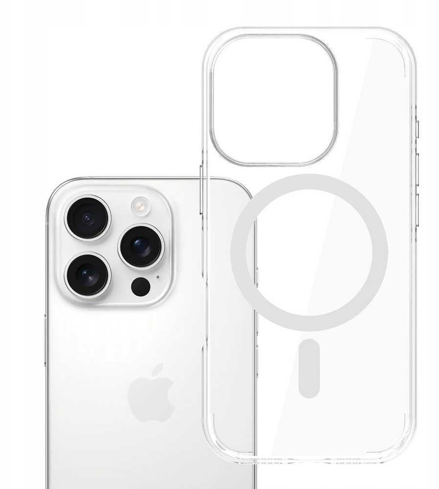 Dėklas 3MK EverClear MagCase skirtas Apple iPhone 16 Pro