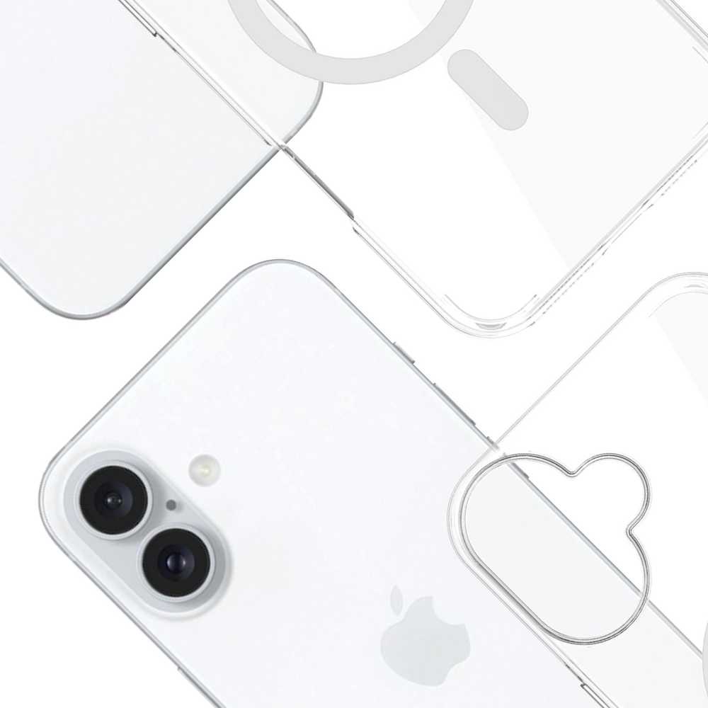 Dėklas 3MK EverClear MagCase skirtas Apple iPhone 16