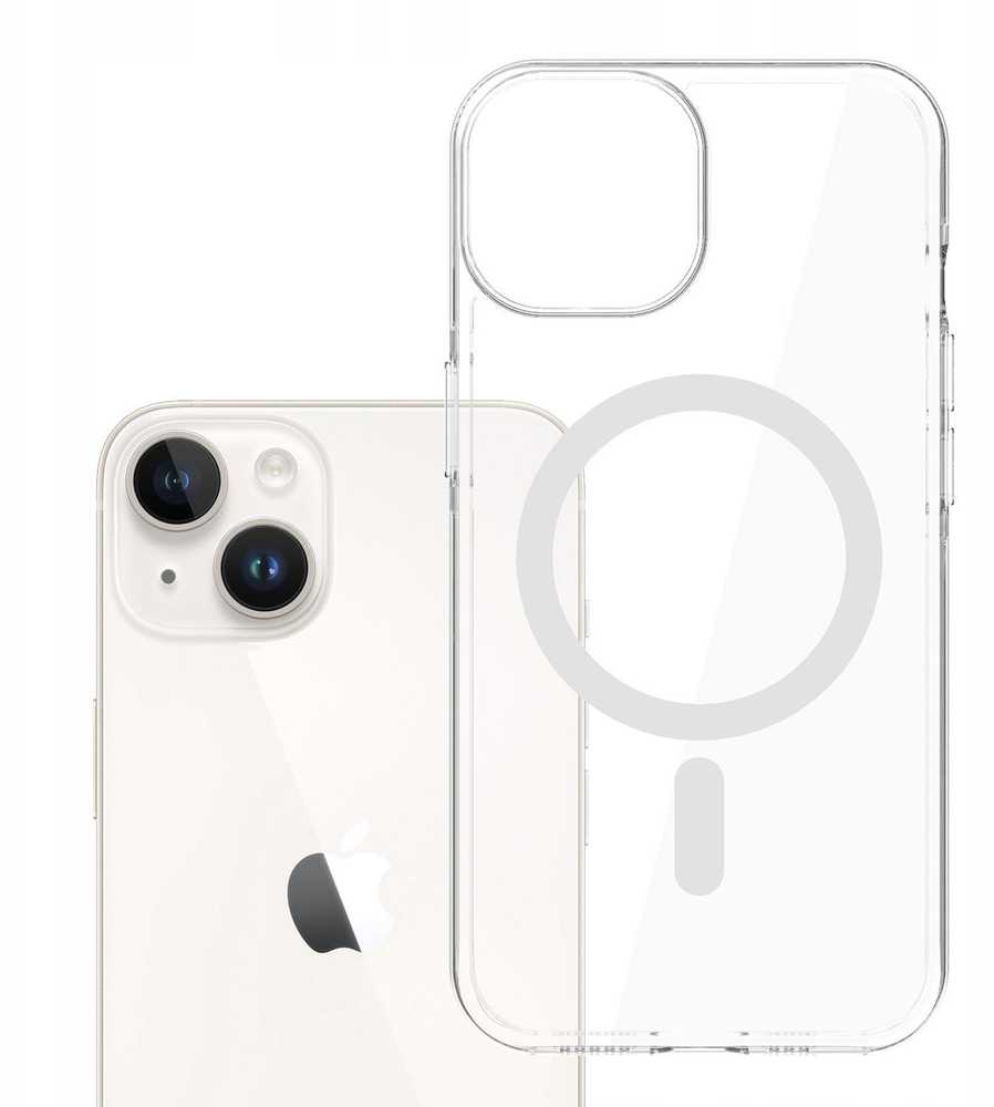 Dėklas 3MK EverClear MagCase skirtas Apple iPhone 13/14