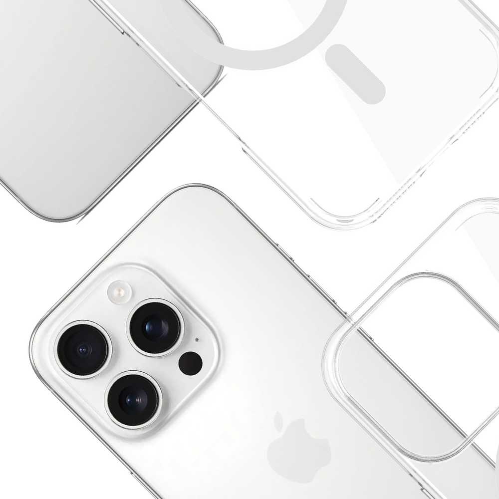 Dėklas 3MK EverClear MagCase skirtas Apple iPhone 16 Pro