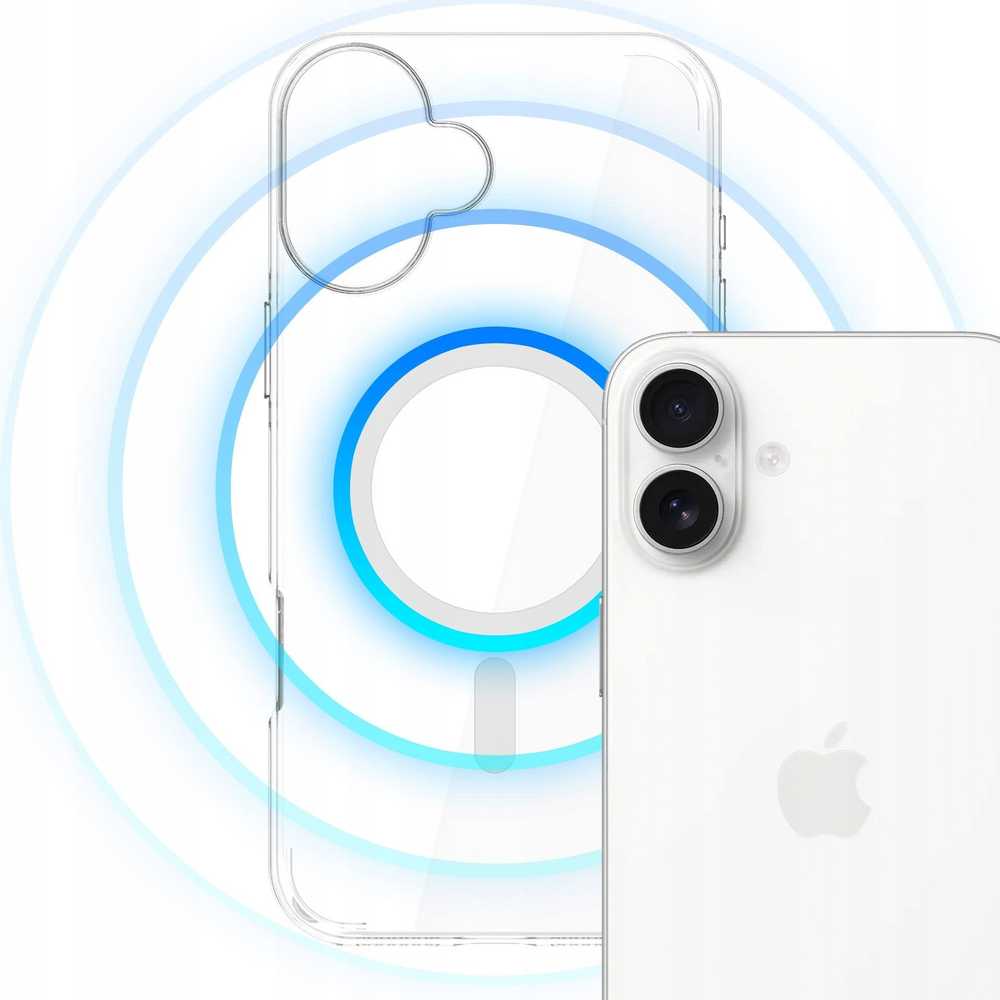 Dėklas 3MK EverClear MagCase do Apple iPhone 16 Plus