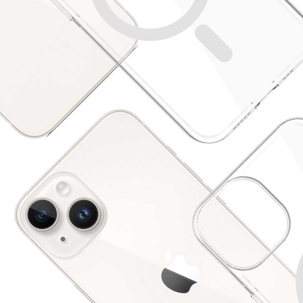 Dėklas 3MK EverClear MagCase skirtas Apple iPhone 13/14