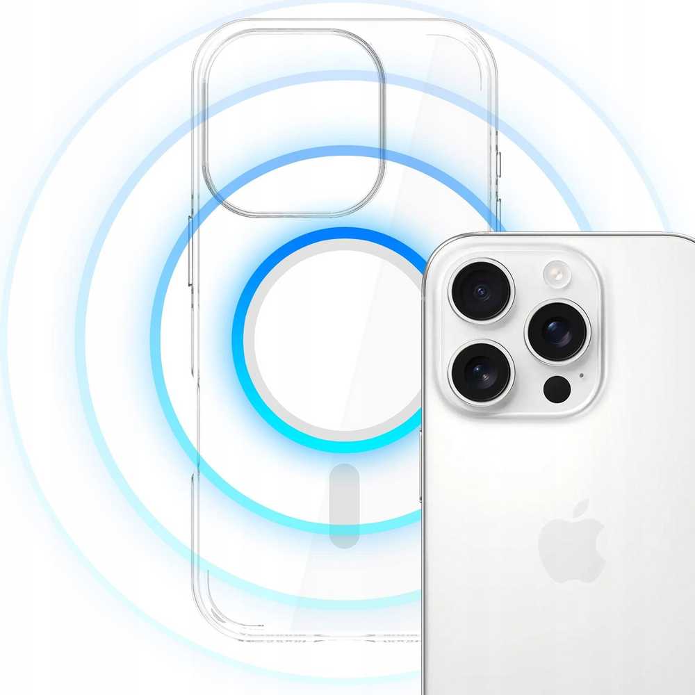 Dėklas 3MK EverClear MagCase skirtas Apple iPhone 16 Pro