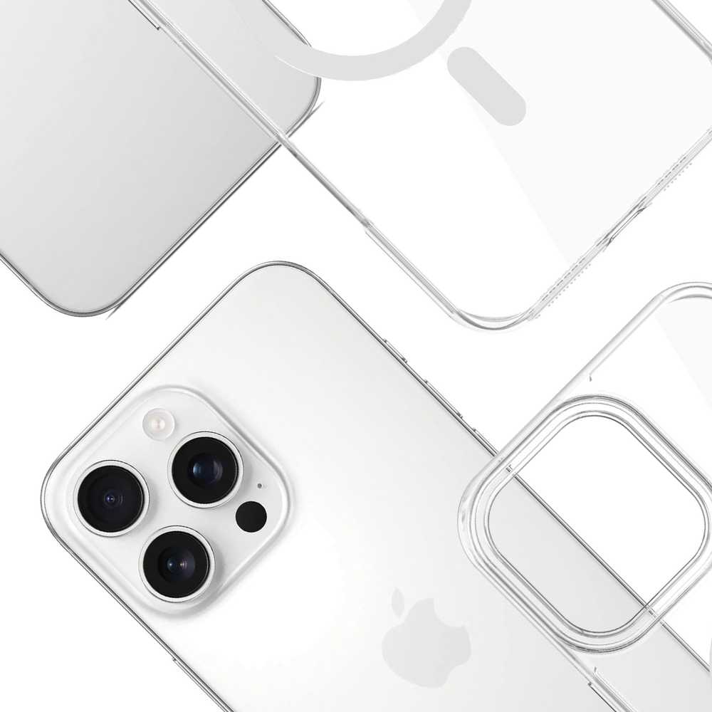 Dėklas 3MK EverClear MagCase skirtas Apple iPhone 16 Pro Max