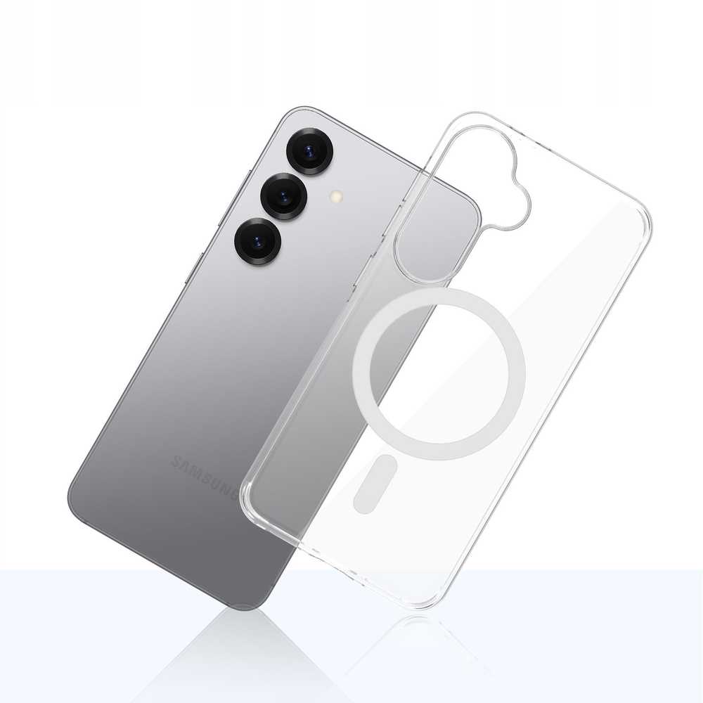 Dėklas 3MK EverClear MagCase skirtas Samsung Galaxy S25