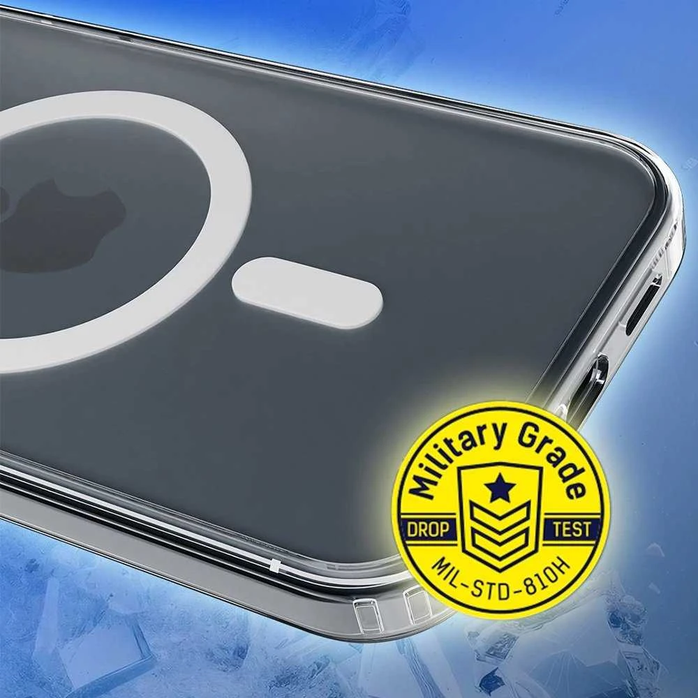 Dėklas 3mk Frosty MagCase Apple iPhone 17 Pro Max juodas