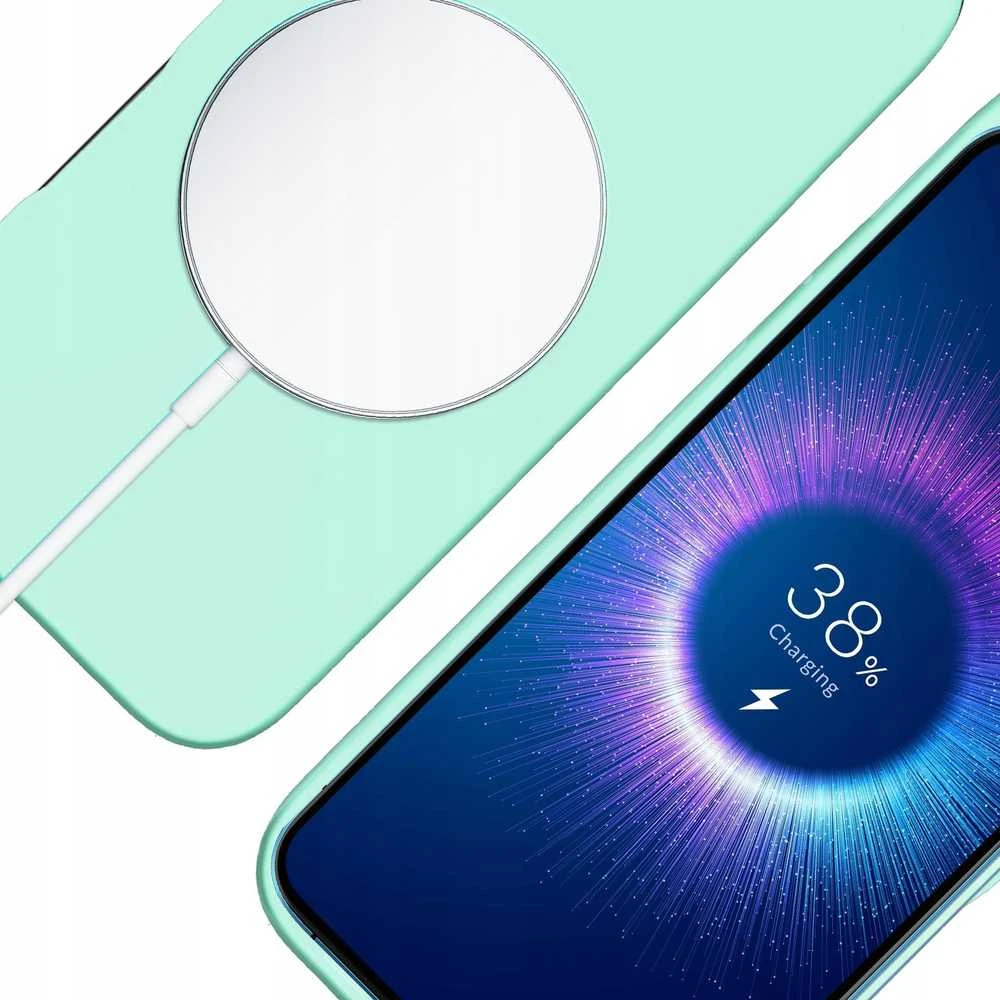 3MK Hardy MagSilicone dėklas iPhone 16 – jūros mėlyna
