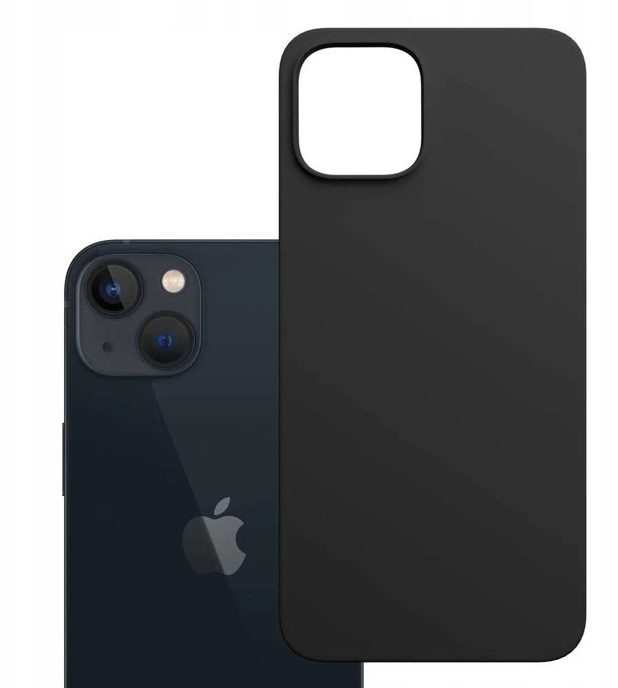 Apple iPhone 15 Plus grafito spalvos 3MK Hardy MagSilicone dėklas