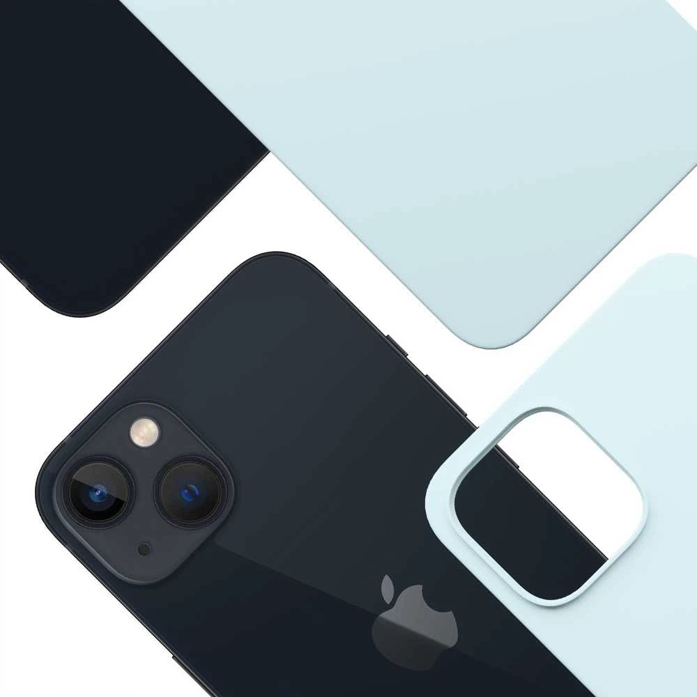 Dėklas 3MK Hardy MagSilicone do Apple iPhone 14 Plus mėlyna