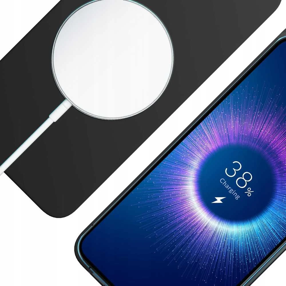 Apple iPhone 15 Plus grafito spalvos 3MK Hardy MagSilicone dėklas