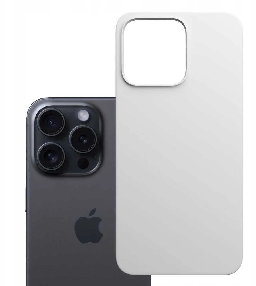 Dėklas 3MK Hardy MagSilicone skirtas Apple iPhone 13 Pro sidabro spalvos