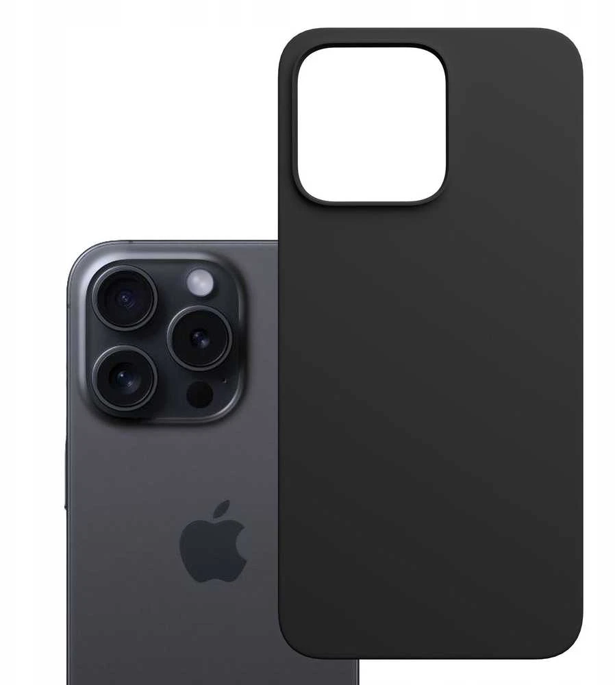 Dėklas 3MK Hardy MagSilicone skirtas Apple iPhone 15 Pro Max grafito spalvos