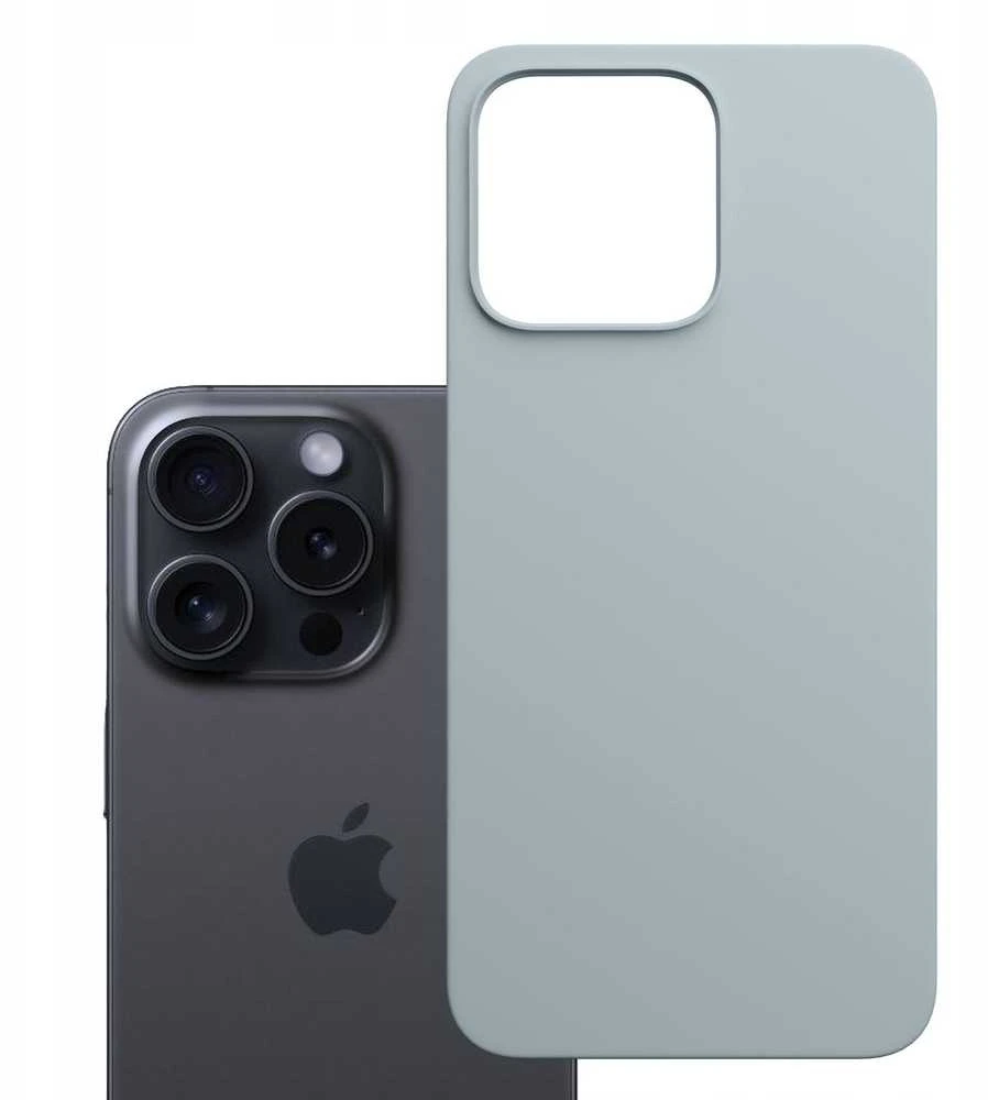 Dėklas 3MK Hardy MagSilicone skirtas Apple iPhone 13 Pro Max mėlynos spalvos