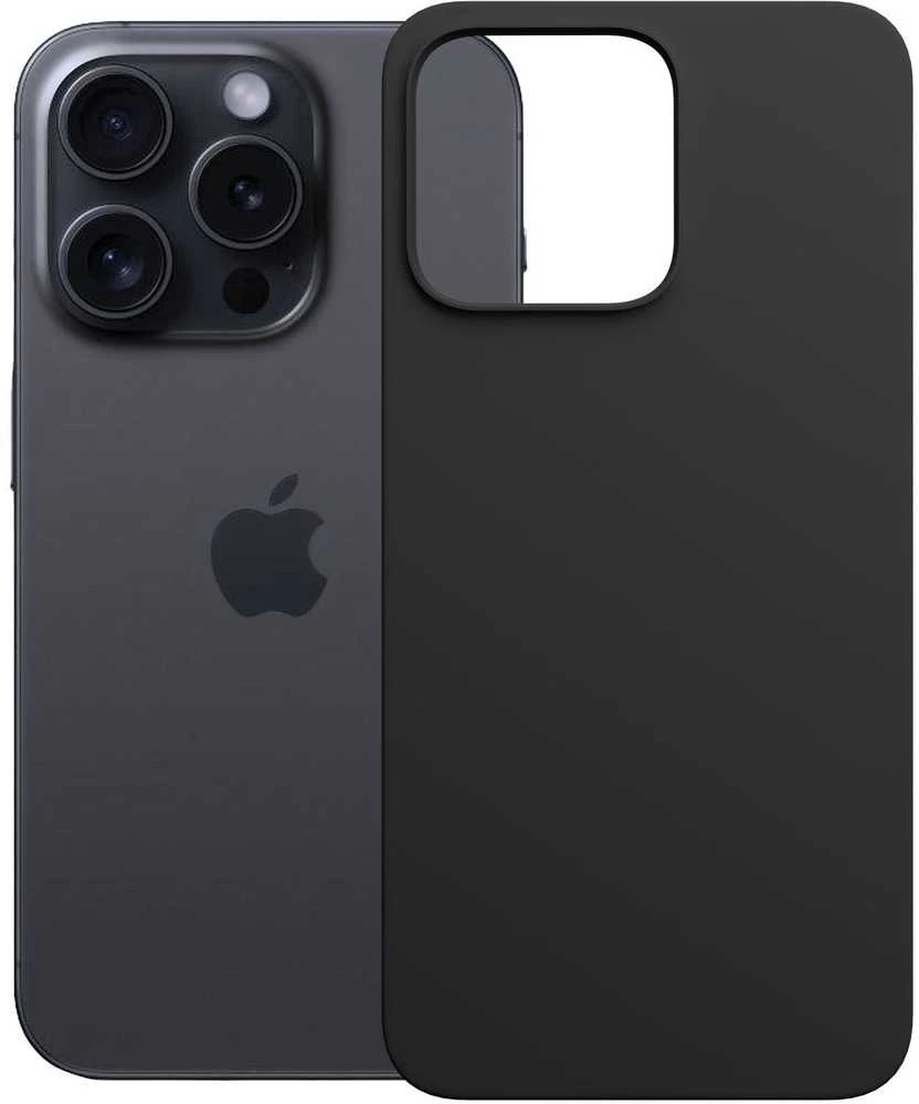 Dėklas 3MK Hardy MagSilicone skirtas Apple iPhone 15 Pro Max grafito spalvos