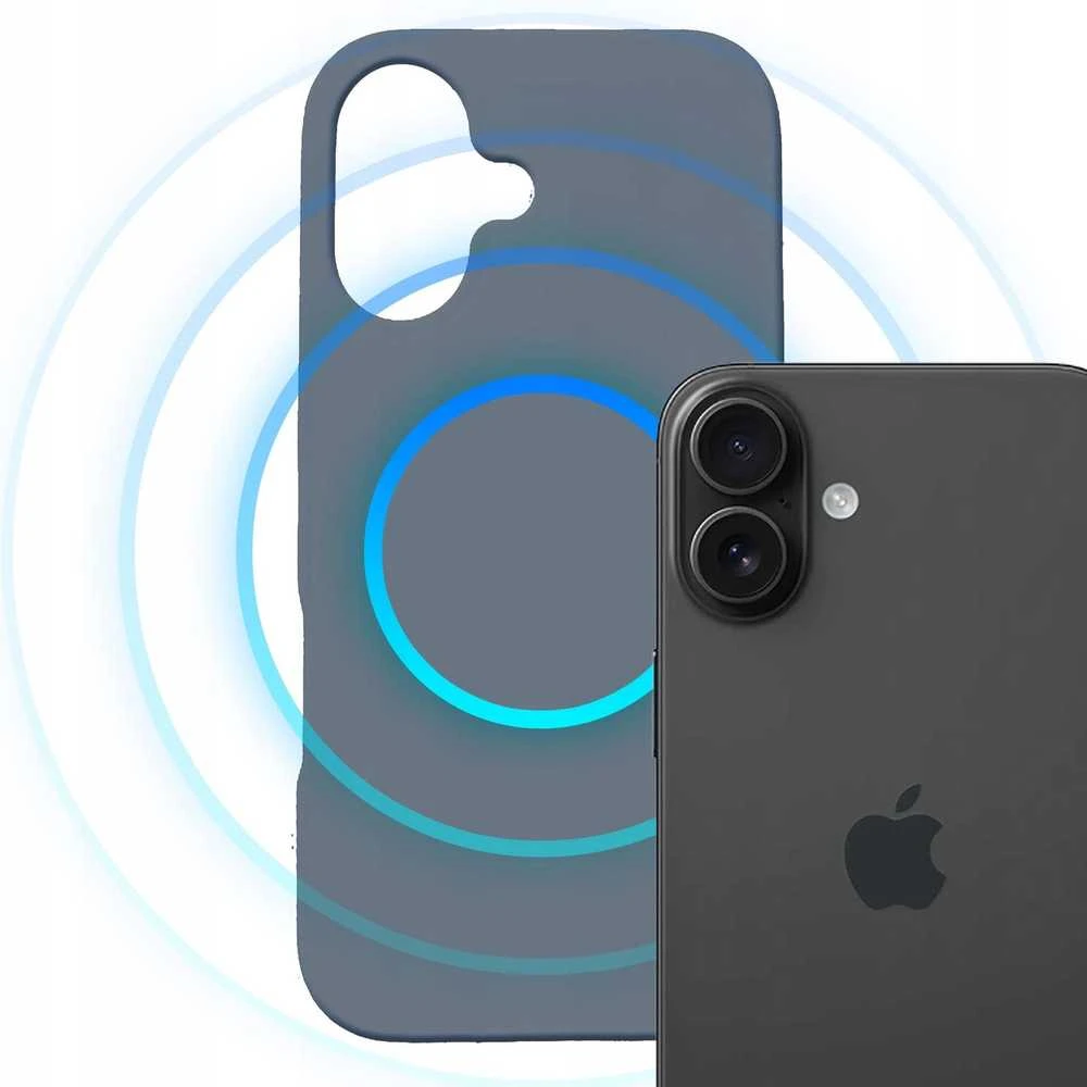 Dėklas 3MK Hardy MagSilicone Apple iPhone 16 Plus ultramarine