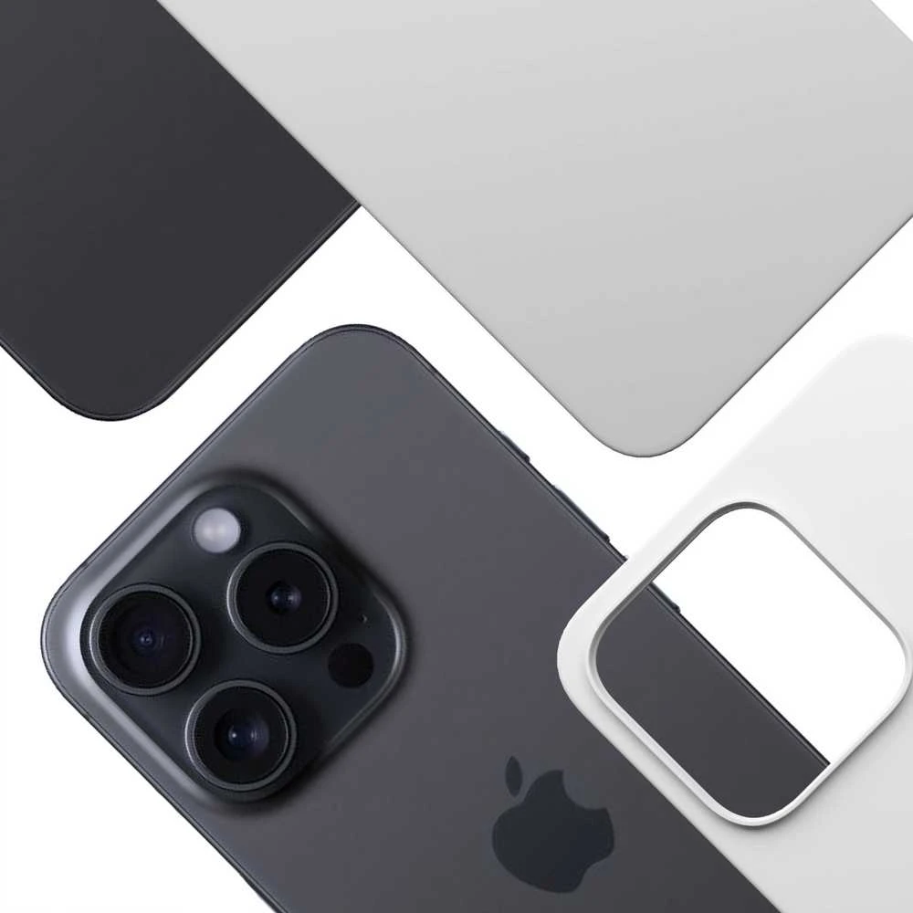 Dėklas 3MK Hardy MagSilicone skirtas Apple iPhone 13 Pro sidabro spalvos