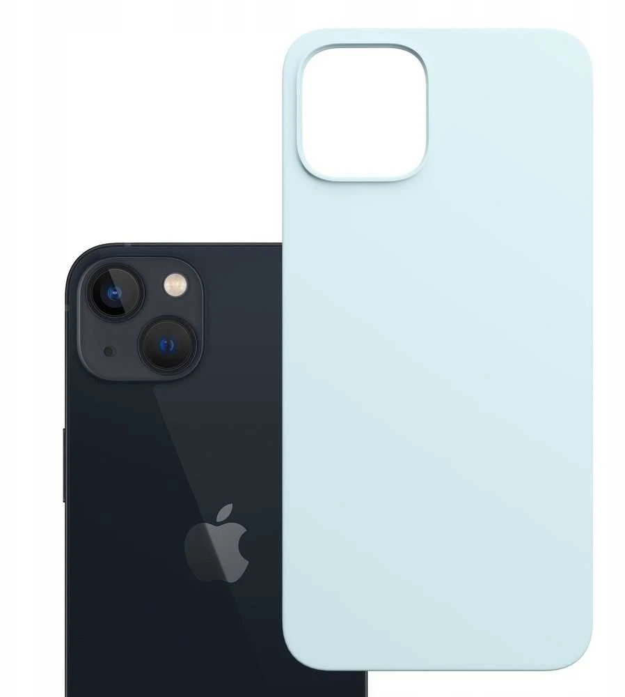 Dėklas 3MK Hardy MagSilicone do Apple iPhone 14 Plus mėlyna