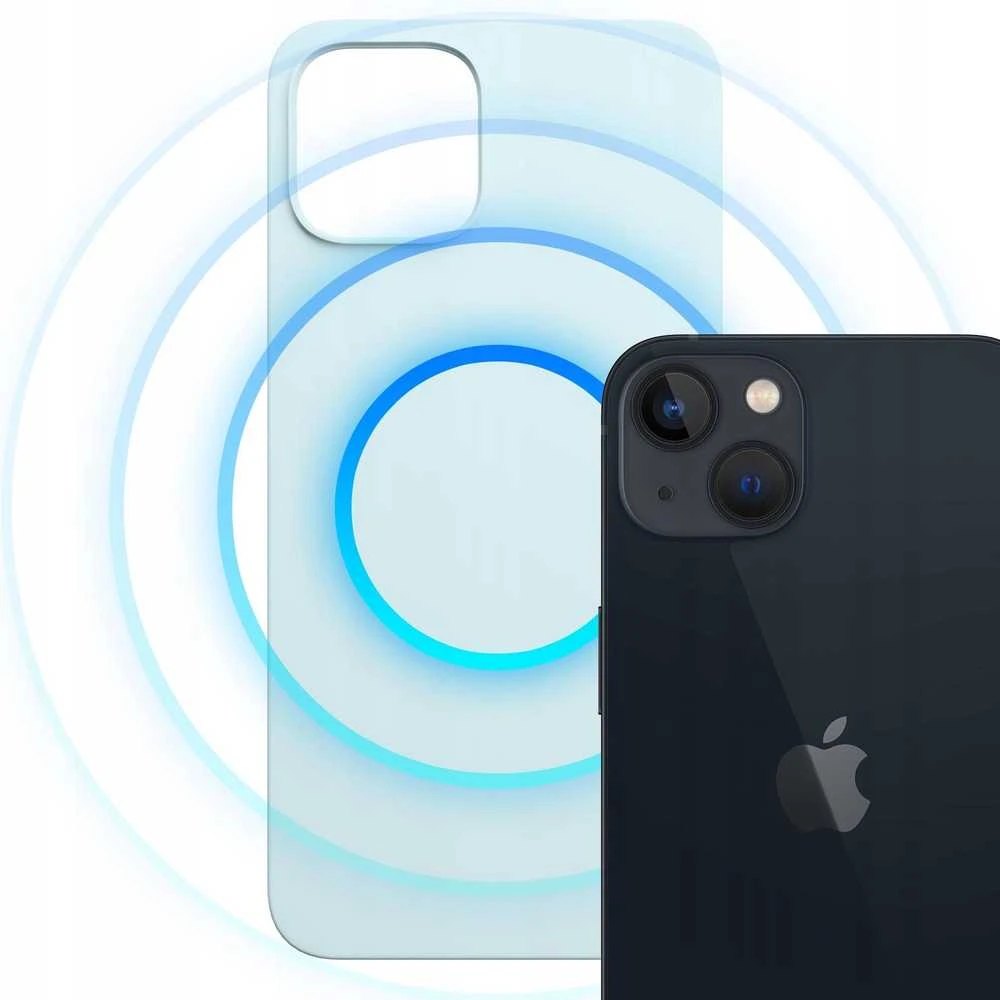 Dėklas 3MK Hardy MagSilicone do Apple iPhone 14 Plus mėlyna