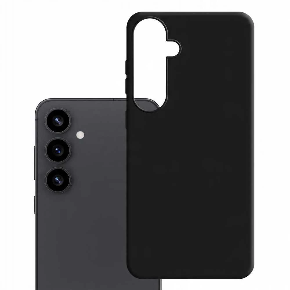 3MK Hardy MagSilicone Dėklas Samsung Galaxy S25 juodos spalvos