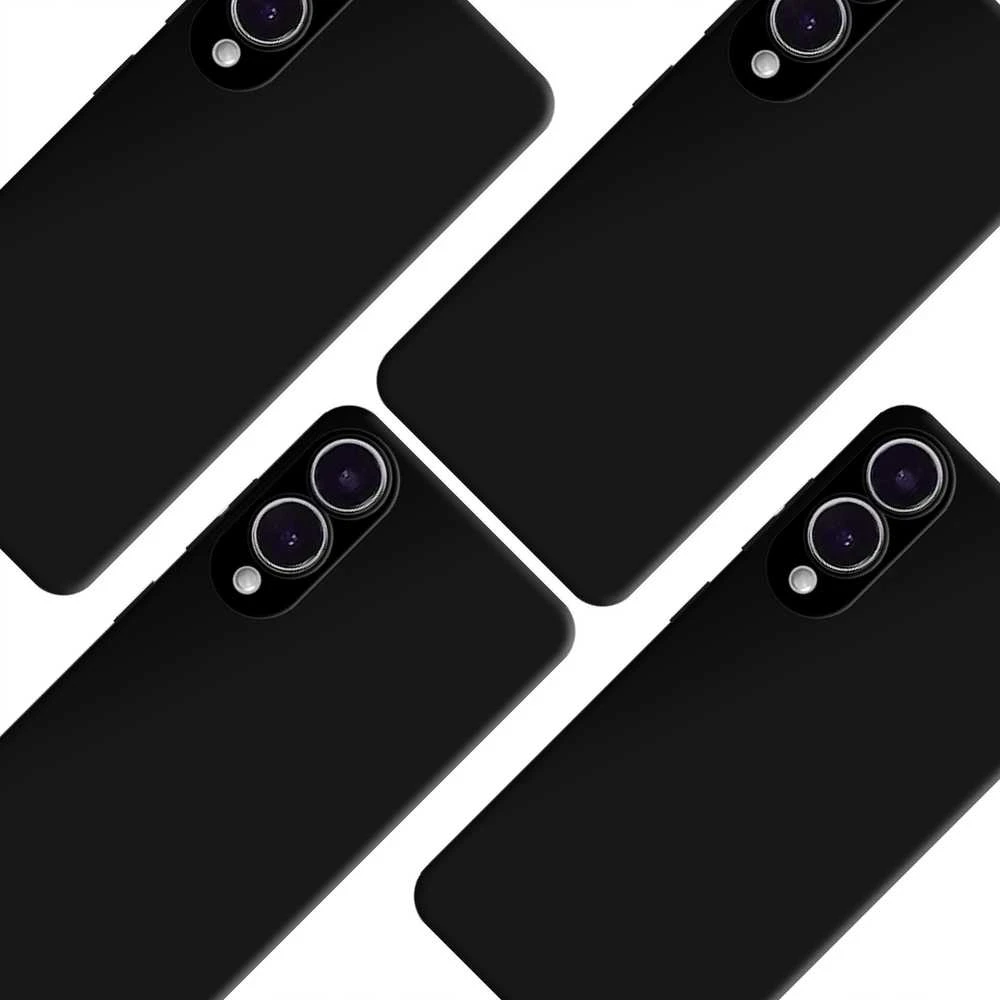 Dėklas 3MK HARDY Silicone Mag Samsung Galaxy S25 Edge juodos spalvos