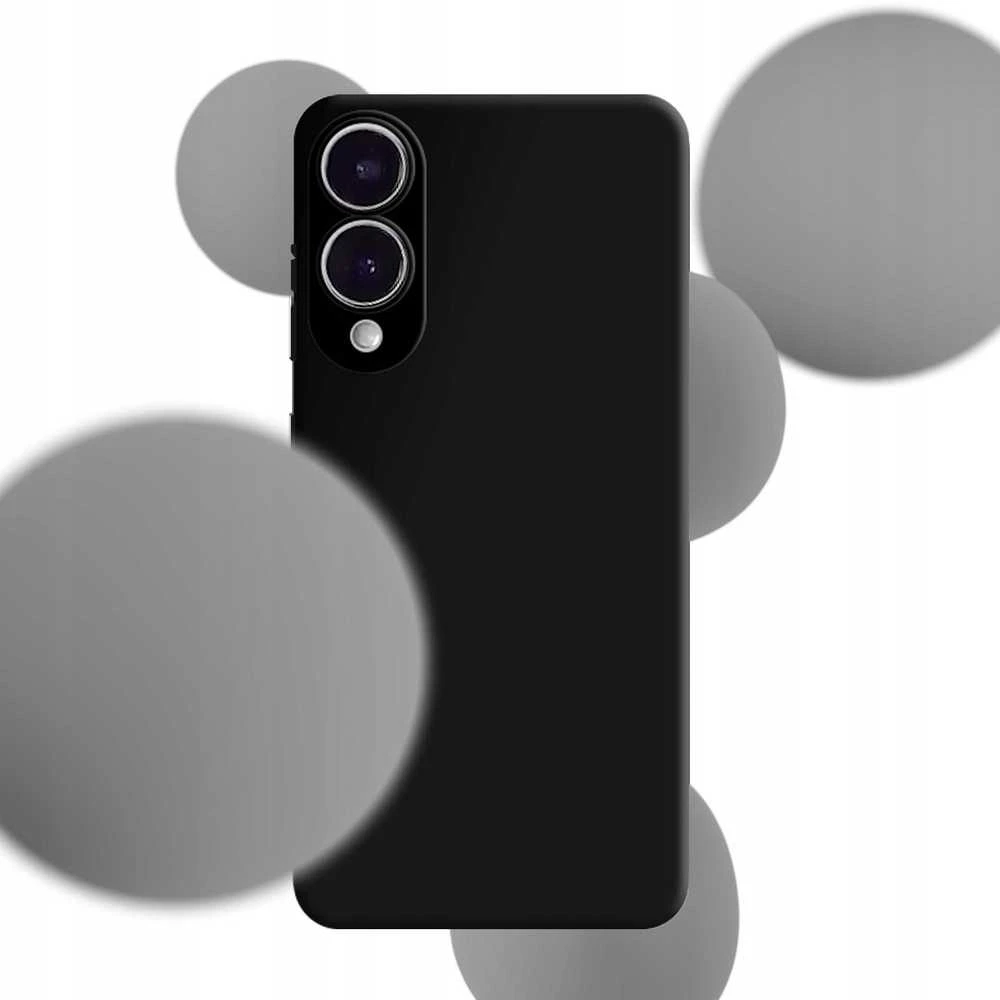 Dėklas 3MK HARDY Silicone Mag Samsung Galaxy S25 Edge juodos spalvos