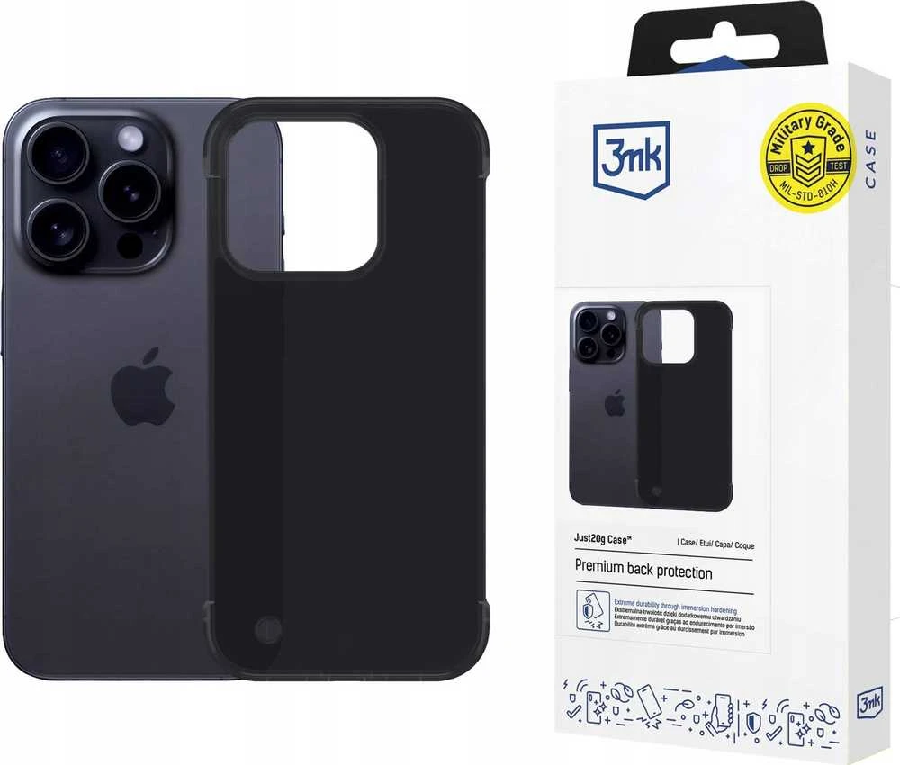 Nezatříděno Apple iPhone 14 Pro - 3mk Just20g matinis dėklas
