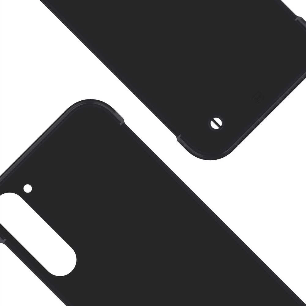Nezatříděno 3mk Just20g matinis dėklas, skirtas „Samsung Galaxy S23+“ – matinės juodos spalvos