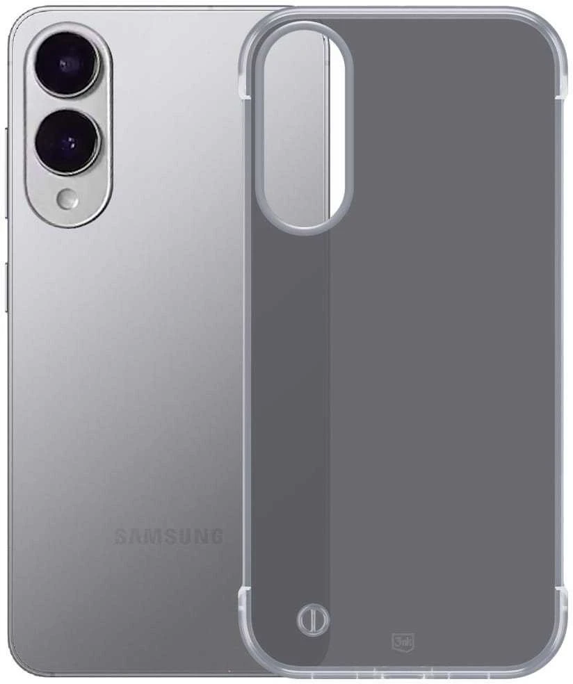 3MK Just20g Matt Dėklas Samsung Galaxy S25 Edge juodos spalvos
