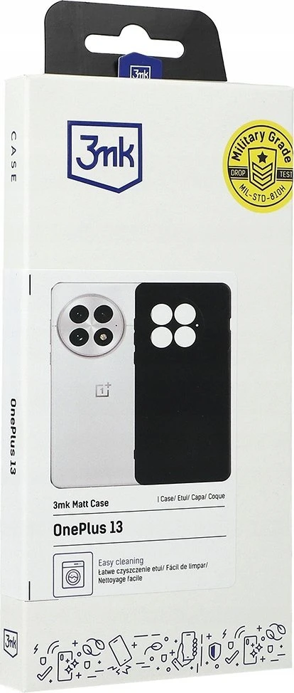 Nezatříděno 3Mk Protection 3mk matinis dėklas, skirtas OnePlus 13 – juodas