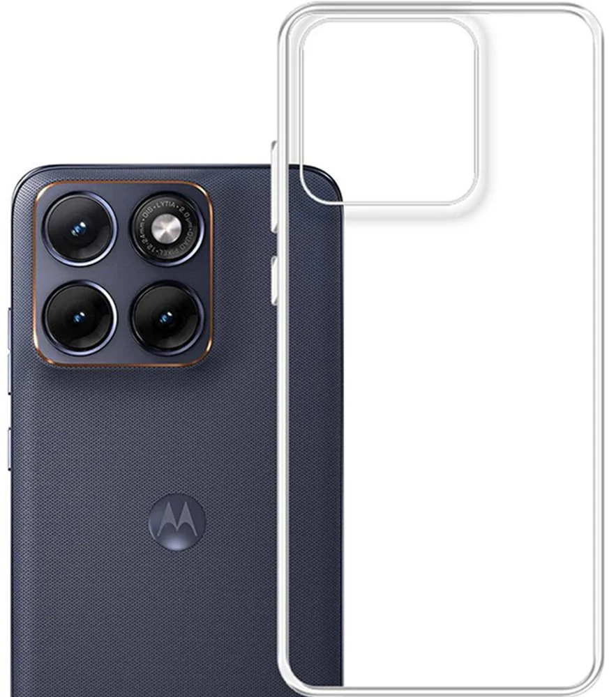 3Mk apsauginis 3mk skaidrus dėklas Motorola Edge 70 Fusion - permatomas