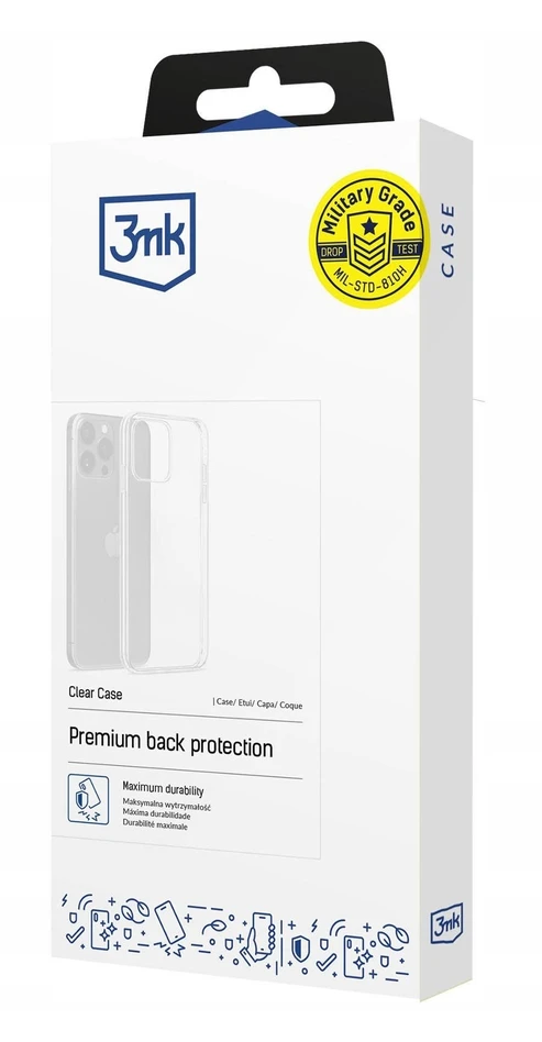 Dėklas 3Mk Protection Motorola Moto G57 Power - 3mk Clear Case