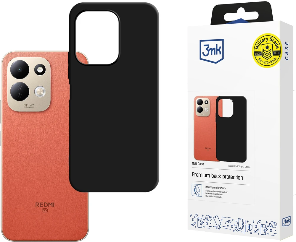 3Mk Protection Redmi 17 4G / 5G - 3mk Matt Case