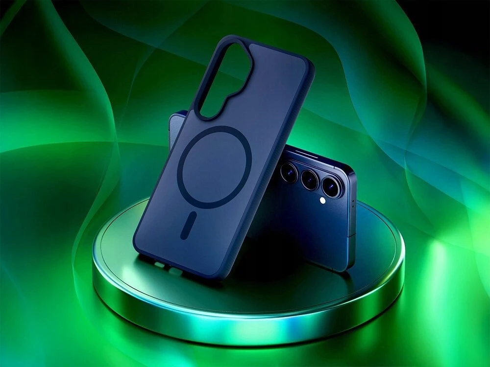 Dėklas 3mk „Smoke MagCase“, skirtas „Samsung Galaxy S26“ – pilkas