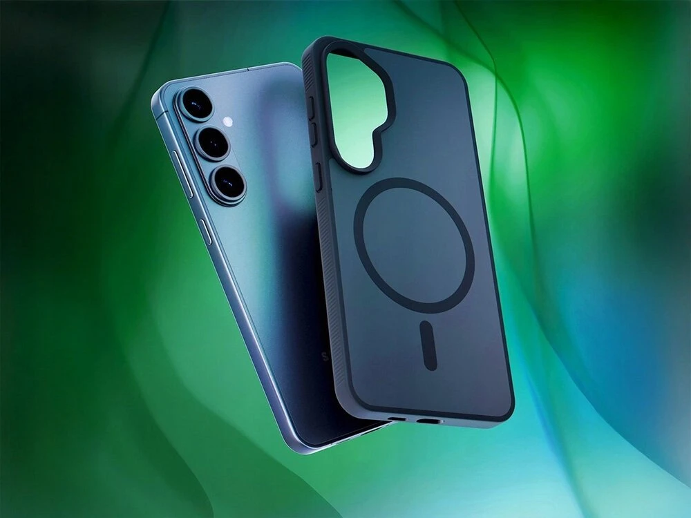 Dėklas 3mk „Smoke MagCase“, skirtas „Samsung Galaxy S26“ – pilkas