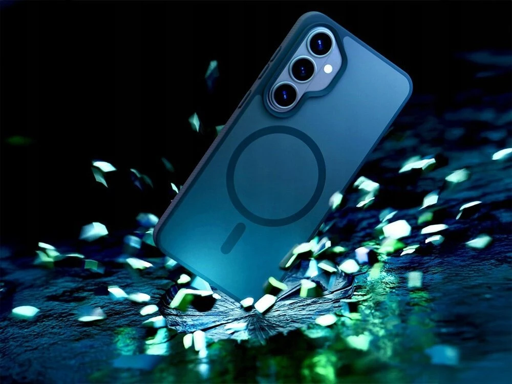 Dėklas 3mk „Smoke MagCase“, skirtas „Samsung Galaxy S26“ – pilkas