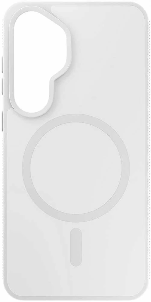 Dėklas 3MK Smoke MagCase do Samsung Galaxy S26 balta