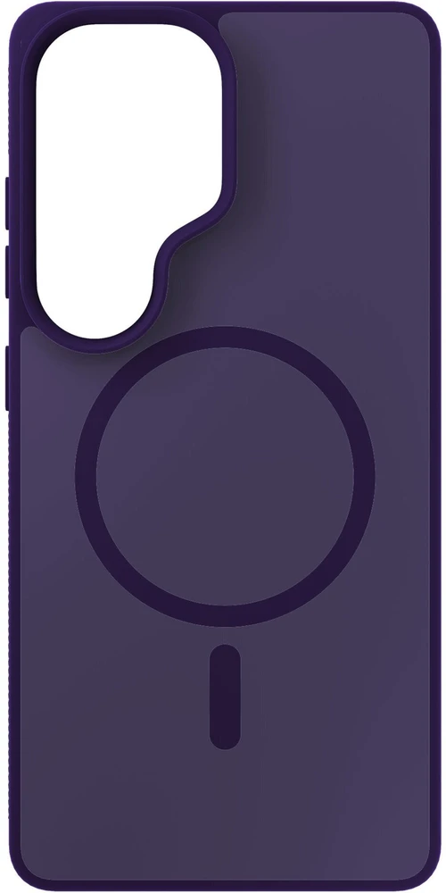Dėklas telefonui MagSafe suderinamas, violetinis polikarbonatas 3mk Smoke MagCase