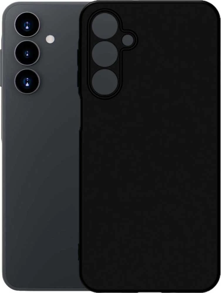 Dėklas 3MK Silikoninis dėklas skirtas Samsung Galaxy A16 juodos spalvos