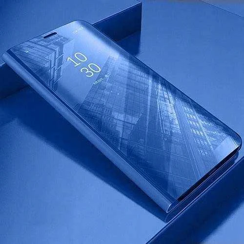 Hurtel Clear View dėklas skirtas Samsung Galaxy A73, mėlynas