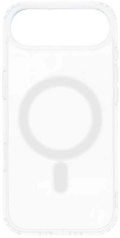 Oem Originalus „iPhone 17 Pro / 18 Pro“ dėklas (žemas kameros kraštas), skaidrus „Mag“ dėklas (MID), suderinamas su „MagSafe“ permatomu dangteliu.