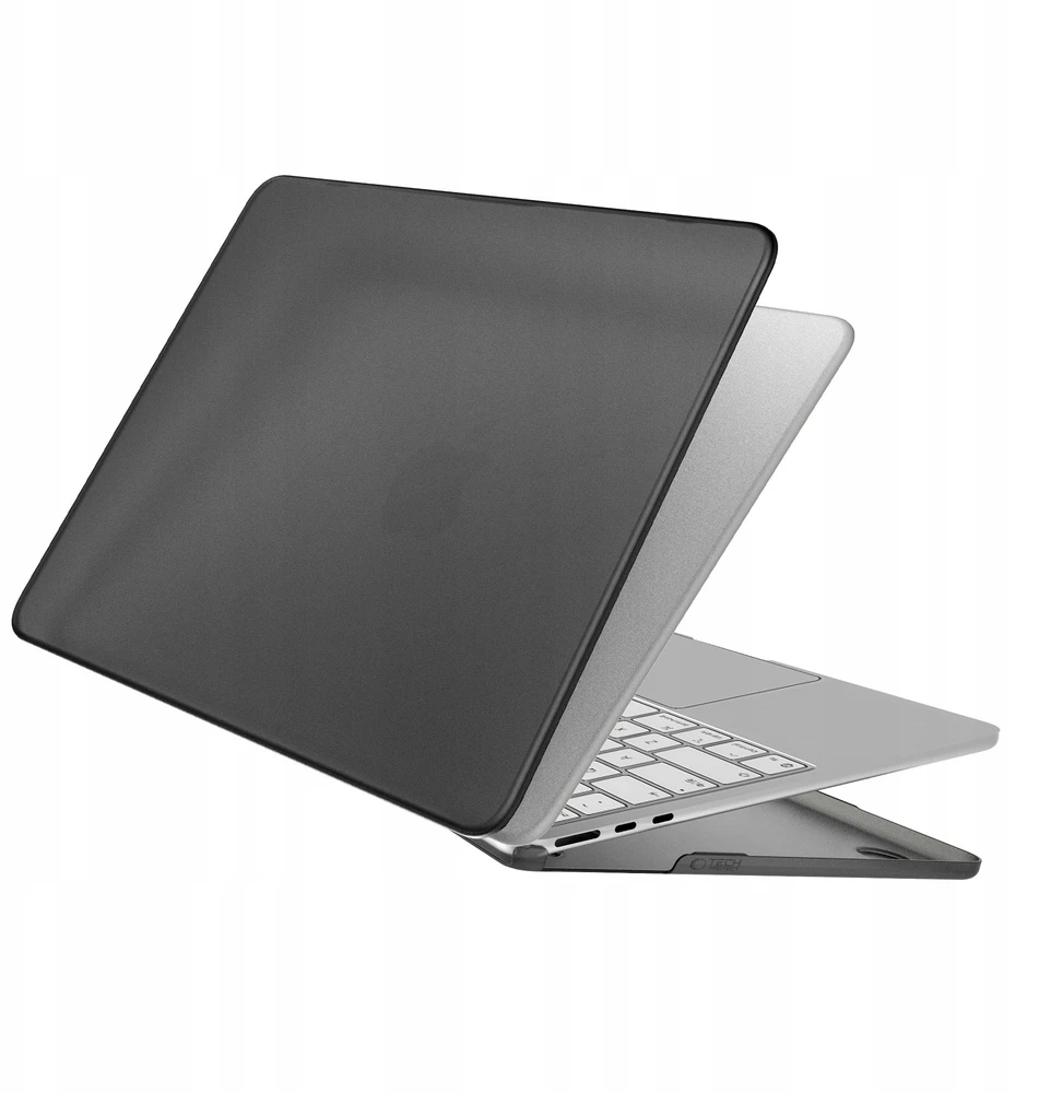 Tech-Protect SOFTSHELL MACBOOK AIR 15 M2-M5 2023-2026 MATINIS Juodas