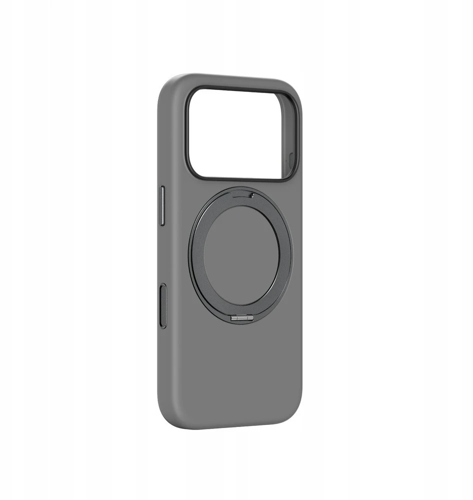 AmazingThing Cloudie Apple iPhone 17 Pro dėklas with Stand – pilkos spalvos